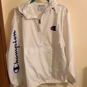 champion pullover windbreaker